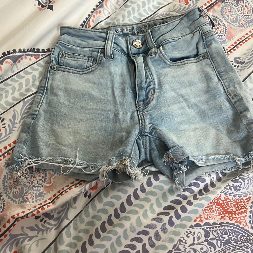 American eagle jeans shorts size 0